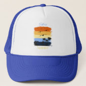 Eindeloze zomer Trucker Hat Pet (Voorkant)