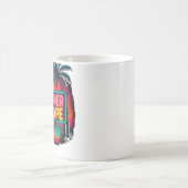 Eindeloze zomerontsnapping - Retro Sunset Adventur Koffiemok (Center)