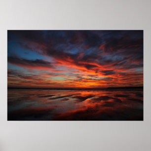 Eindeloze Zonsondergangen Poster