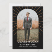 Eindexamen Feest Foto Boog Kaart (Voorkant)