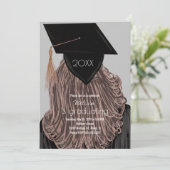 Eindexamen Universiteit Middelbare School Afstudee Kaart (Staand voorkant)