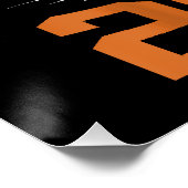 Eindexamen Vader Klas van 2024 Perfect Poster (Hoek)