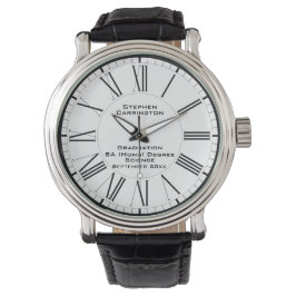 Eindexamendiploma of afstudeerprijs horloge
