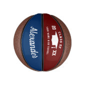 Eindexamenfeest cadeau klas 2026 basketbal (Verticaal)