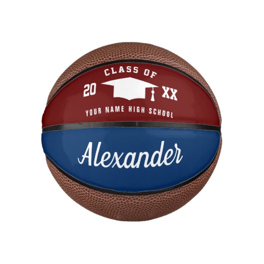 Eindexamenfeest cadeau klas 2026 basketbal (Voorkant)