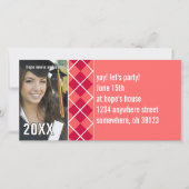 Eindexamenfoto's - Uitnodiging diploma-uitreiking  (Voorkant)