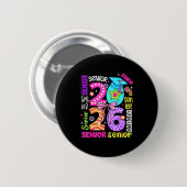 Eindexamenjaar 2026 eindexamendag eindelijk klaar ronde button 5,7 cm (Voorkant /achterkant)