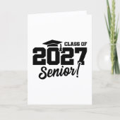 Eindexamenjaar trots Afstudeerklas 2027 Kaart (Voorkant)