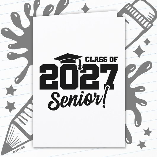 Eindexamenjaar trots Afstudeerklas 2027 Kaart
