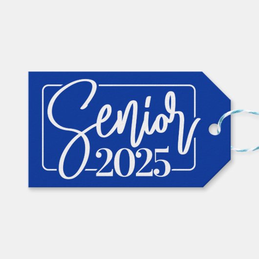 Eindexamenklas 2025 cadeaulabel (Voorkant (Horizontaal))