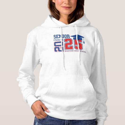 Eindexamenklas 2025  hoodie (Voorkant)