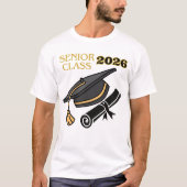 Eindexamenklas 2026 t-shirt (Voorkant)
