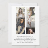 Eindexament Script Afstudeerkaart 5 foto's Kaart (Achterkant)