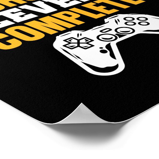 Eindexitcadeau | Compleet op middelbareschoolnivea Poster (Hoek)