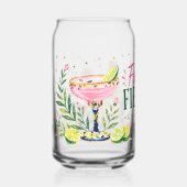 Eindfeest Bachelorette Bruidsstam Blikvorm Glas (Voorkant)
