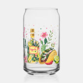 Eindfeest Bachelorette Bruidsstam Blikvorm Glas (Achterkant)
