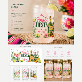 Eindfeest Bachelorette Bruidsstam Blikvorm Glas