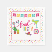 Eindfeest Bachelorette Party Servet - WH (Voorkant)