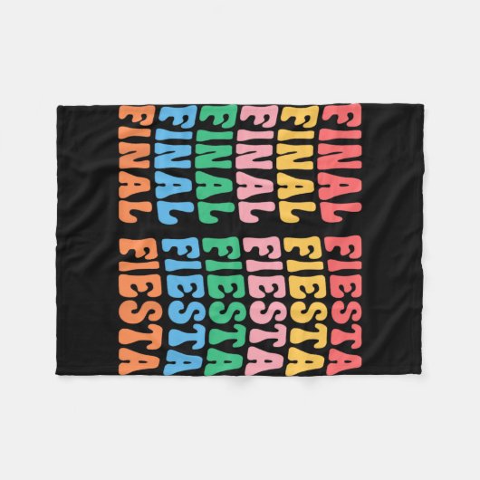 Eindfeest Bruid Squad Matchende Bachelorette Par Fleece Deken (Voorkant (Horizontaal))