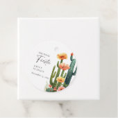 Eindfeest Cactus Meidenavakantie Bedankjes Labels (In situ)