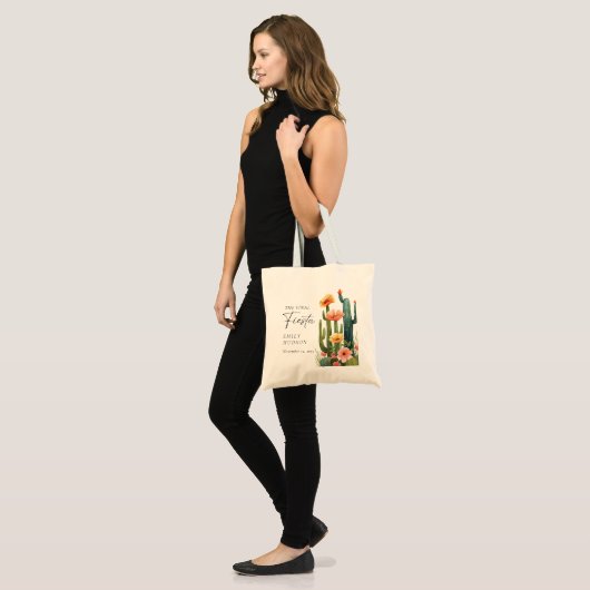 Eindfeest Cactus Meidenavondfeest Tote Bag (Voorkant (model))