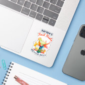 Eindfeest katerkit Mexico Margaritas Sticker (Laptop met iPhone)