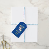 Eindfeest kleuterschool afstudeerfeest 1e leerjaar cadeaulabel (Met Touw)