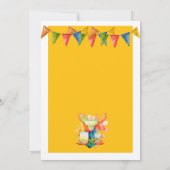 Eindfeest Mexicaans Themaparty Meisje-voor-de-brui Kaart (Achterkant)