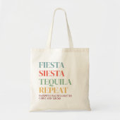 Eindfeest Mexico Reis Bachelorette Persoonlijk Tote Bag (Voorkant)