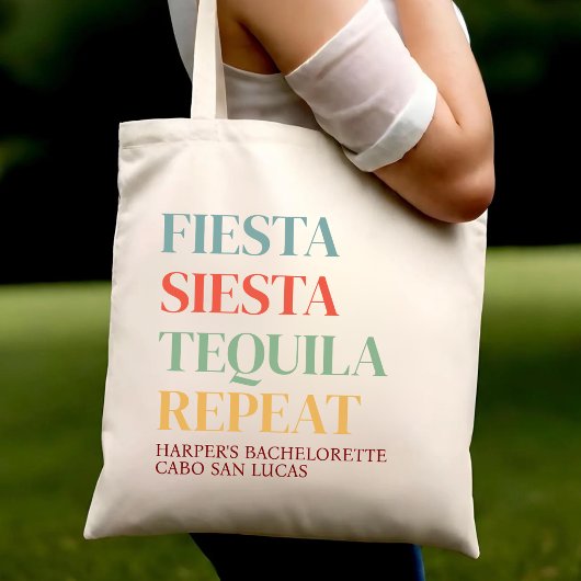 Eindfeest Mexico Reis Bruidsfeest Maatwerk Tote Bag