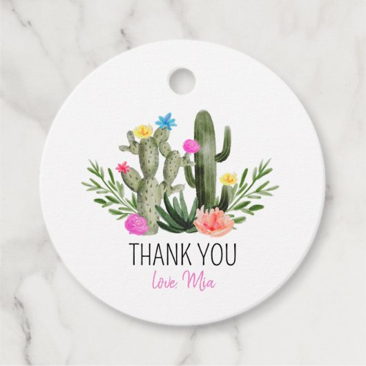 Eindfeest Persoonlijke Gift Tag Bedankjes Labels (Voorkant)