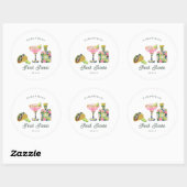 Eindfeest sticker | Trouwfeest favorietje (Vel)