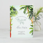 Eindfeest voor de Ring Bruidsmeisjes Bash Kaart (Staand voorkant)