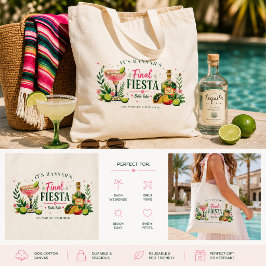Eindfeest vrijgezellenfeest aangepaste boodschappe tote bag