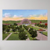 Eindgebied van Cincinnati Ohio Poster (Voorkant)