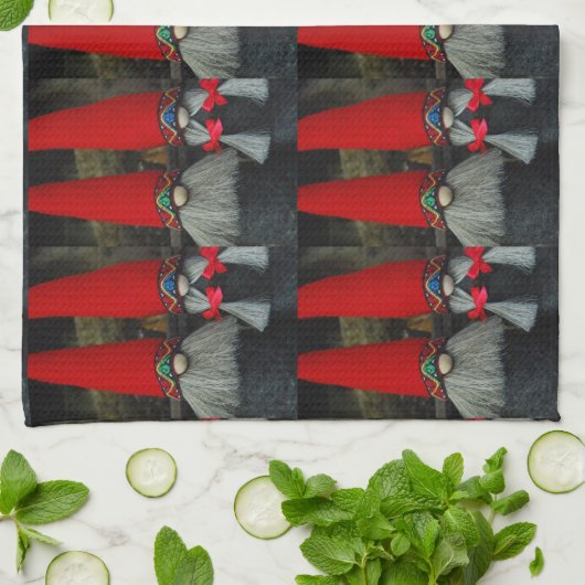 ***EINDGNOMEN*** OP DEZE GROTE KITCHEN TOWEL THEEDOEK (Gevouwen)