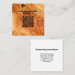 Eindhout Texture Knot Woodworking Craftsman Vierkante Visitekaartje