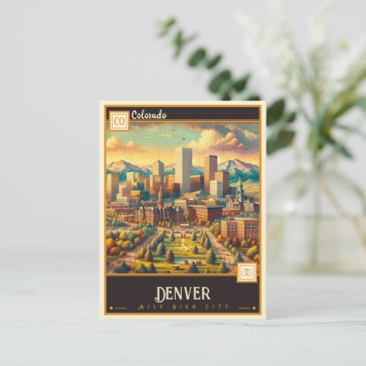 Eindhoven, Colorado |  Briefkaart (Staand voorkant)