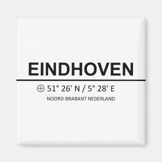 Eindhoven Coordinaten - Eindhoven Coordinates Magneet