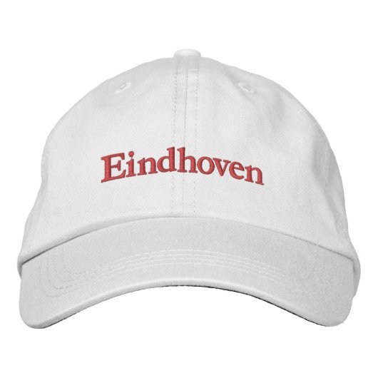 Eindhoven Embroidered Baseball Cap (Voorkant)