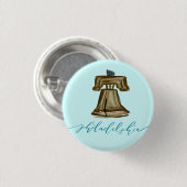 Eindhoven - Liberty Bell Ronde Button 3,2 Cm (Voorkant /achterkant)