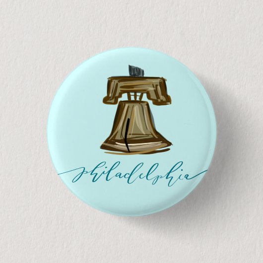 Eindhoven - Liberty Bell Ronde Button 3,2 Cm (Voorkant)