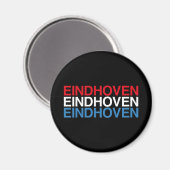 EINDHOVEN - Nederlandse vlag Magneet (Voorkant / Achterkant)