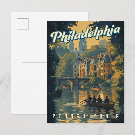 Eindhoven -  Pennsylvania Briefkaart (Voorkant / Achterkant)