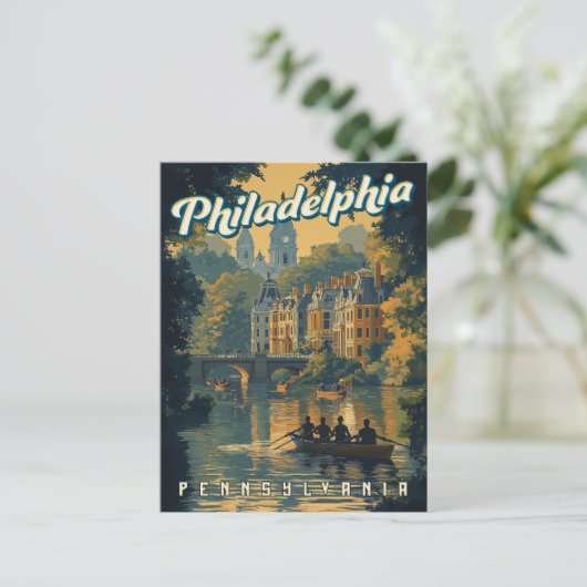 Eindhoven - Pennsylvania Briefkaart (Staand voorkant)