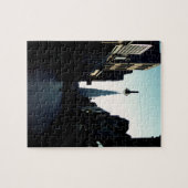 Eindhoven street & Catharinakerk, Nederland Legpuzzel (Horizontaal)