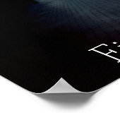 Eindhoven street & Catharinakerk, Nederland Poster (Hoek)