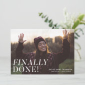 Eindklaar | Fotogradatiepartij Kaart (Staand voorkant)