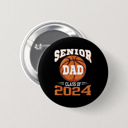 Eindklas Vader Klas van 2024 Ronde Button 5,7 Cm (Voorkant /achterkant)