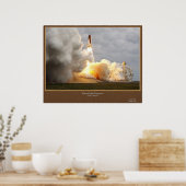 Eindlancering STS-134 Poster (Keuken)